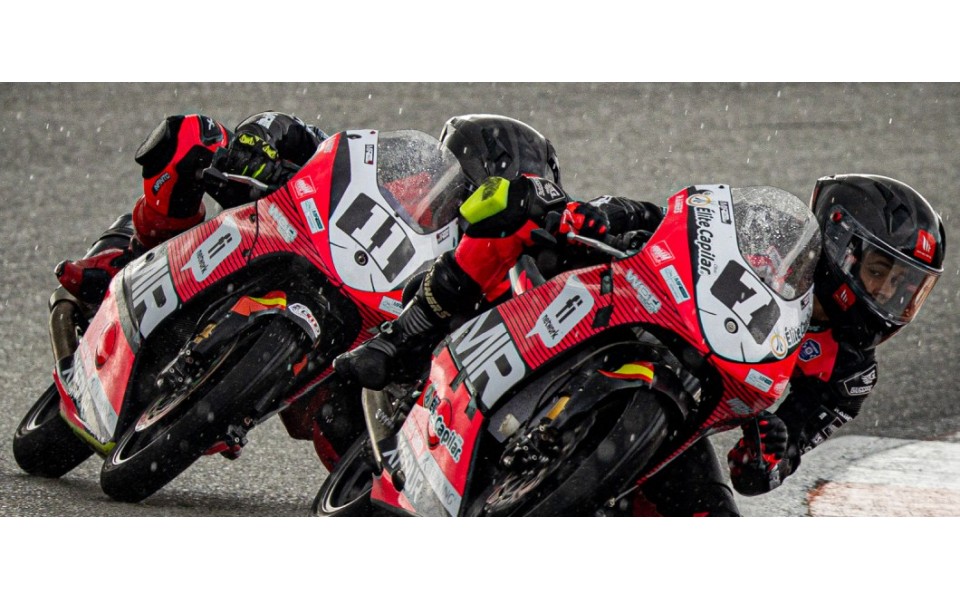 Los jóvenes talentos de la MIR Racing Cup demuestran su gran capacidad de adaptación en el sábado de poles en Cheste